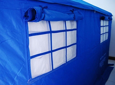 3 × 4m Nothilfe-Zelte mit PU 600D beschichteten Oxford-Stoff-Materialien