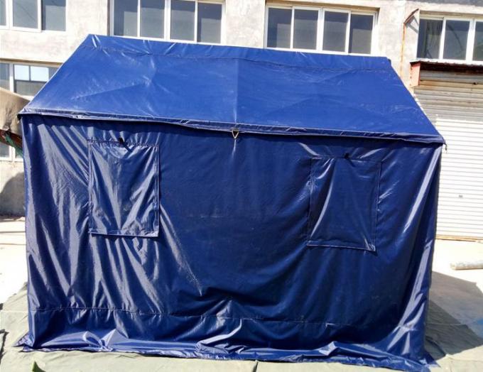 Blaue Polizei-Überdachungs-Zelt-hohe Temperatur im Freien beständig mit Oxford-Stoff