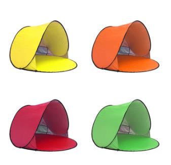Tragbarer Campingzelt-Sonnenschein-Schutz im Freien mit Silber-überzogener Oberfläche