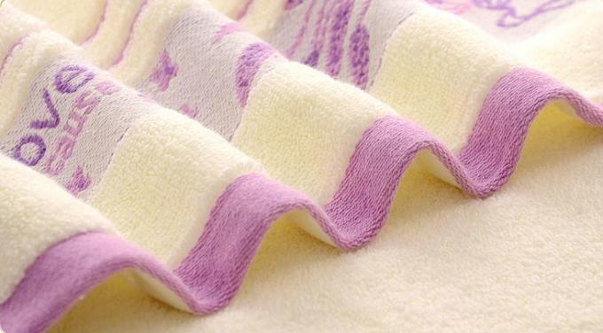 Reine anti- Baumwolle-Microfiber-Badetücher verblassen mit Hochwasser-Absorbierfähigkeit