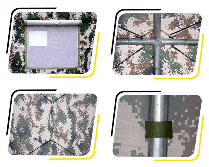 Riss - stoppen Sie Nylonmilitärzelt-Schutz/Armee-Art-Zelt mit UVbeständigem