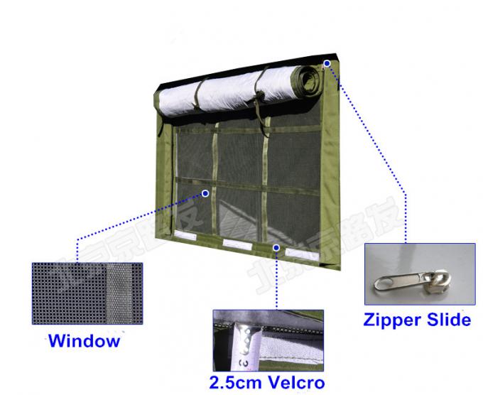 0.55mm Stärke-Militärarmee-Zelt mit umweltfreundlichen Materialien