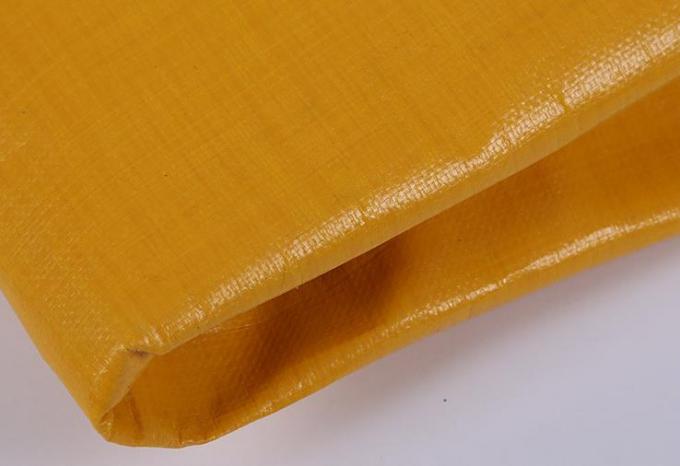 Starkes gelbes/orange PET Planen-Blatt wasserdichtes 800D für Verpackungsmaterial