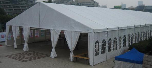 Überzogene Festzelte Gewohnheit PVCs im Freien, selbstreinigende Hochzeitsfest-Zelte