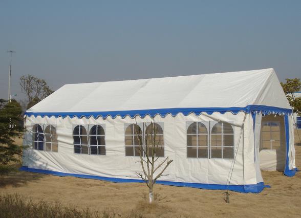 Gutes Durchlässigkeits-Hochzeits-Überdachungs-Zelt mit 10 Stücken gewölbten Plastik-Windows