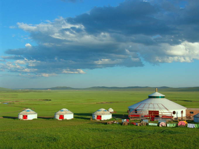 Festival-Tätigkeits-mongolisches Zelt-Haus mit 4 Schicht-Feuerfestigkeits-Abdeckungs-Gewebe
