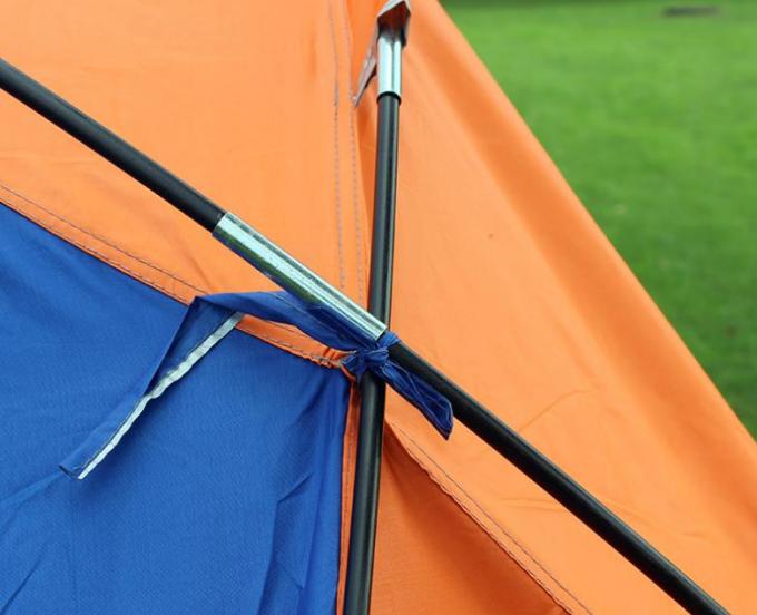Zwei Raum-Campingzelt-im Freien wasserdichtes Nylon PU-Material für Katastrophenhilfe
