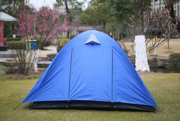 3-4 Personen-wasserdichtes Campingzelt im Freien für das Reisen, einfache Falte