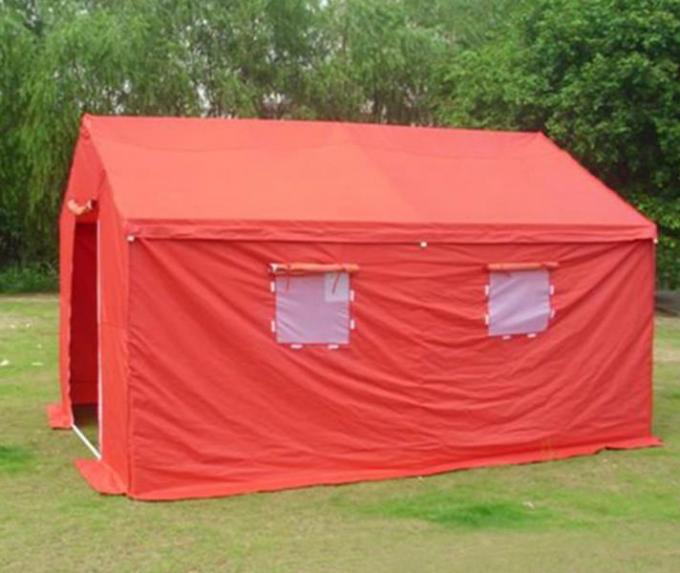 Grünes Katastrophenhilfe-Notschutz-Zelt im Freien für ärztliche Bemühungs-Raum